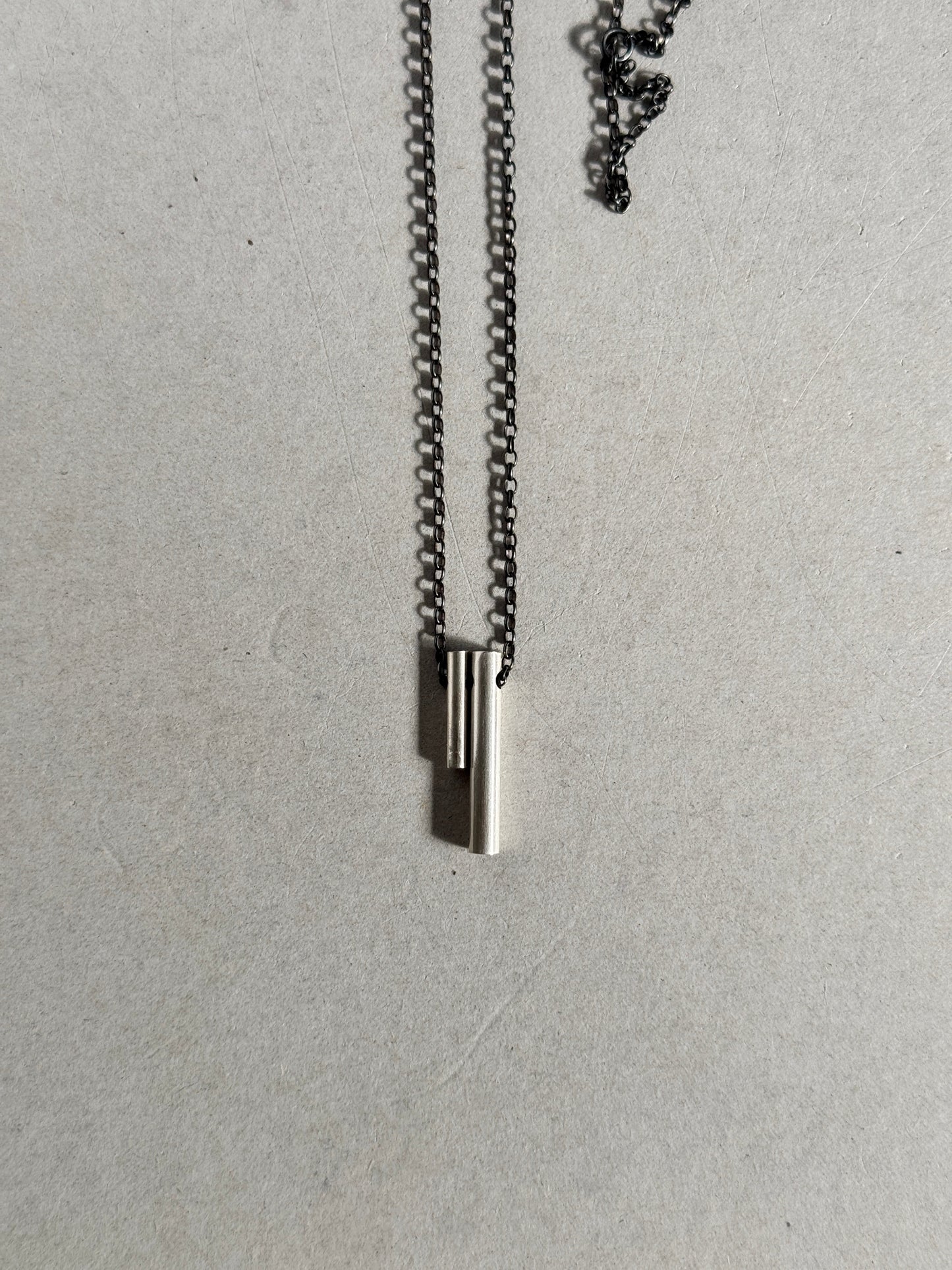 balance two bar necklace