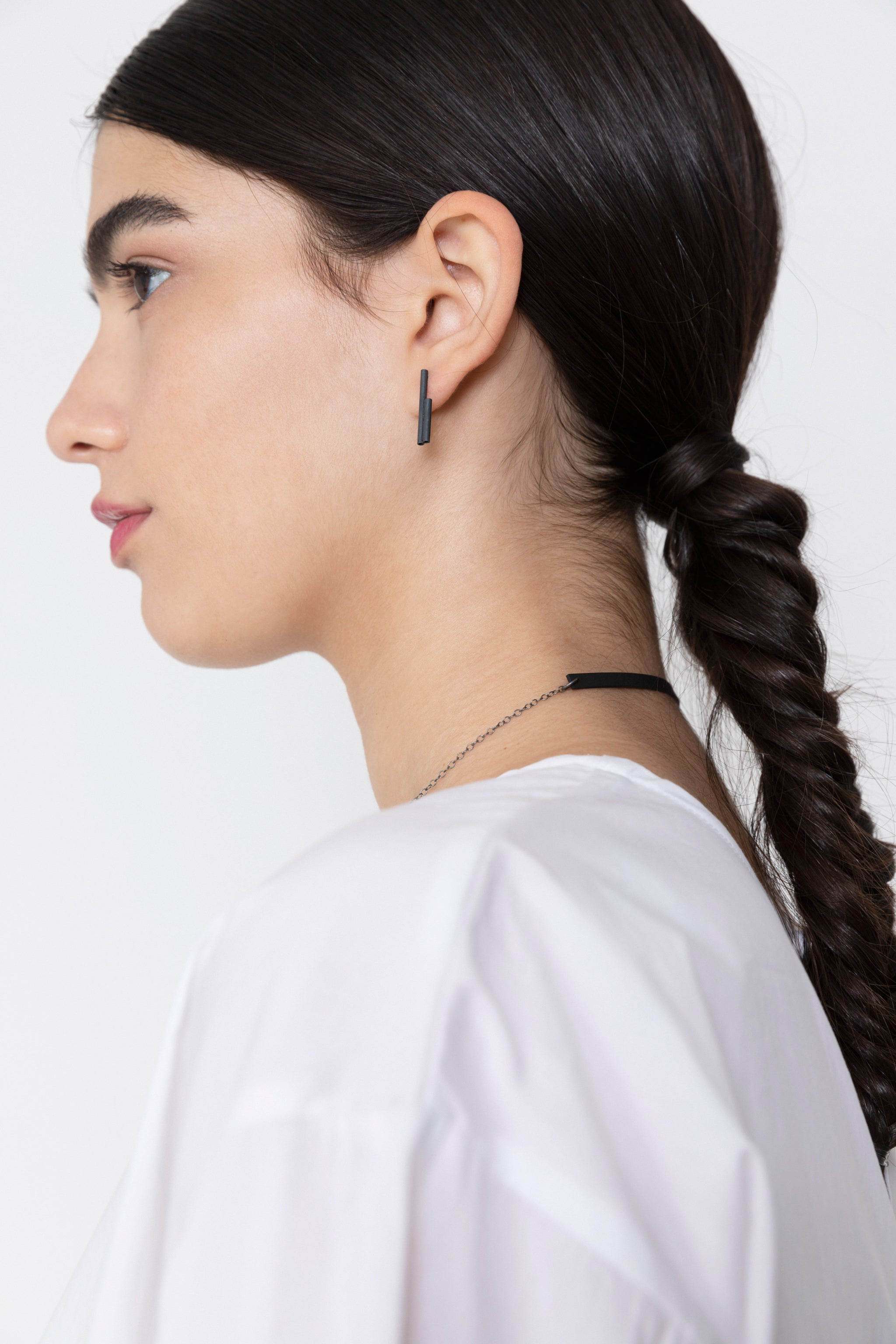 DOUBLE BAR EARRINGS